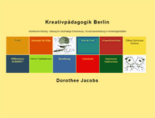 Tablet Screenshot of dorotheejacobs.de